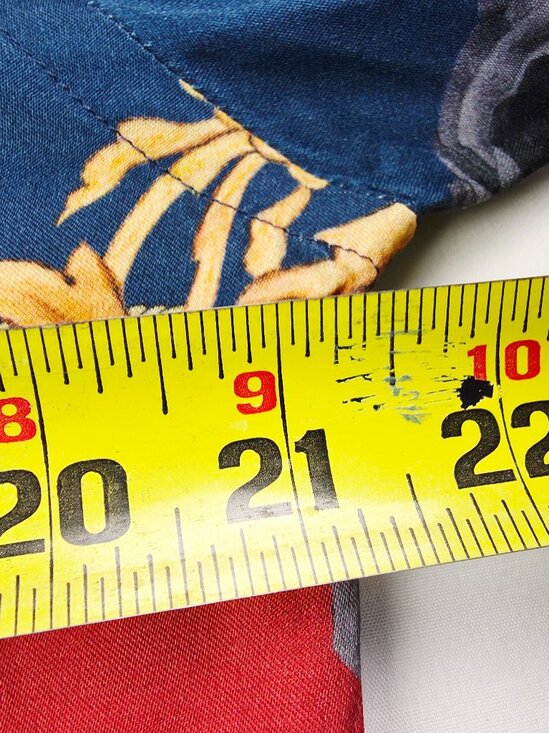 Zara Size Medium Relaxed Fit Mens Navy Floral Viscose Long Sleeve Designer Shirt - Picture 2 of 9